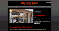 Desktop Screenshot of mensroombarberstylingshop.com